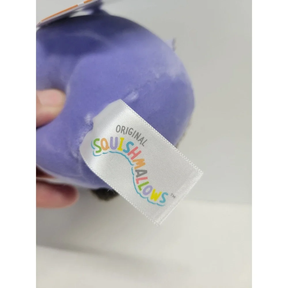 Squishmallows‎ Joldy the Bat Purple Halloween Plush Clip On 3.5 Inch NWT